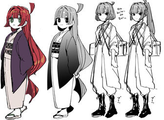 Yaku Character Design Sheet